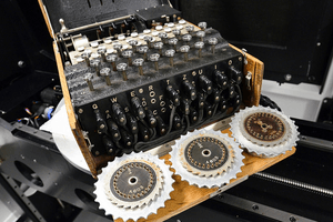 the German’s Enigma code system during World War 2 